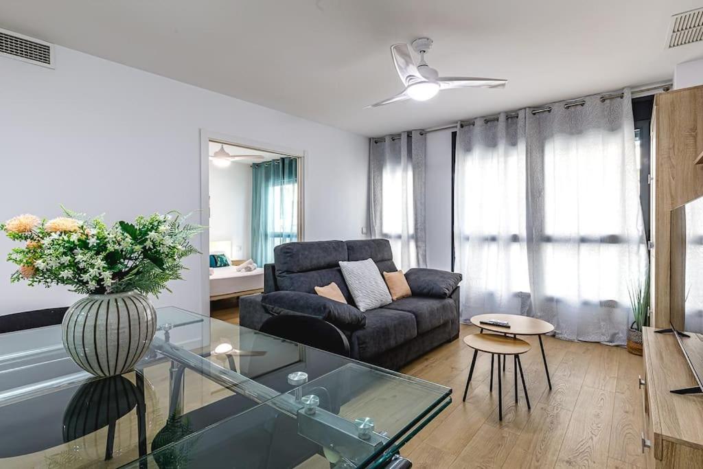 Moderno Apartamento Con Ac En Lorenzo Casanova Apartment Alicante Luaran gambar